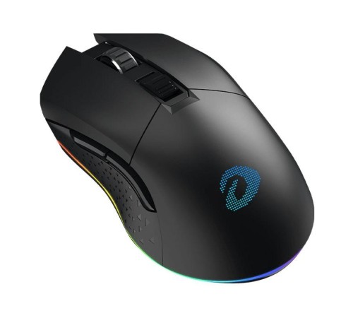 Мышь игровая беспроводная Dareu EM901X Black (черный), DPI 400/800/1600/3200/6400/12000, подключение: проводное+2.4GHz, подсветка RGB, с зарядной станцией, встроенный аккумулятор 930mAh, размер 124x67x39мм Мышь игровая беспроводная Dareu EM901X Black (черный), DPI 400/800/1600/3200/6400/12000, подключение: проводное+2.4GHz, подсветка RGB, с зарядной станцией, встроенный аккумулятор 930mAh, размер 124x67x39мм