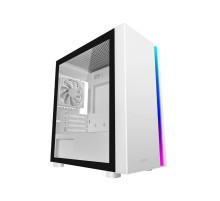 Корпус без блока питания/ Case PCCooler LM300 ARGB WH, Mini-Tower, TG, 1x120mm ARGB, 1xUSB-A 3.0 + 2xUSB-A 2.0, mATX, mITX White