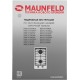 Газовая варочная панель MAUNFELD/ Газовая варочная панель MAUNFELD EGHS.32.6CS/G, домино, механическое управление, 2 конфорки, мощность конфорок 1700, 2600, электроподжиг, газ-контроль, цвет черный/стальной