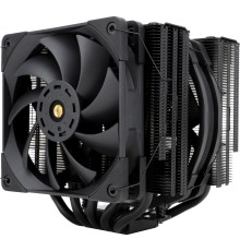 Кулер для процессора/ CPU Cooler Thermalright Frost Commander 140 Black (4-pin PWM, 158mm, Ni/CU, 8x5mm, 1x120mm+1x140mm, 82CFM/95.5CFM, 29.6dBA/30.2dBA, 1850RPM/1800RPM, S: 1700, 1200, 20XX, 115X, AM5, AM4)