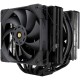 Кулер для процессора/ CPU Cooler Thermalright Frost Commander 140 Black (4-pin PWM, 158mm, Ni/CU, 8x5mm, 1x120mm+1x140mm, 82CFM/95.5CFM, 29.6dBA/30.2dBA, 1850RPM/1800RPM, S: 1700, 1200, 20XX, 115X, AM5, AM4)
