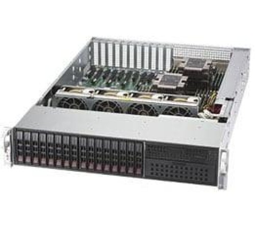 Серверная платформа Supermicro SuperServer 2U 2029P-TXRT noCPU(2) 2nd Gen/ noDIMM(16) DDR4/16x2.5"SATA/SAS/ AOC-S3008L-L8E/ 2x10Gb/ SFT-OOB-LIC/2x1000W