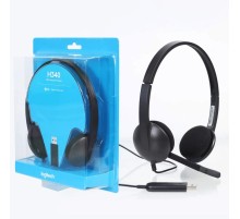 Гарнитура Logitech H340 (USB, кабель 1.8м) (арт. 981-000509, M/N: A-00044)