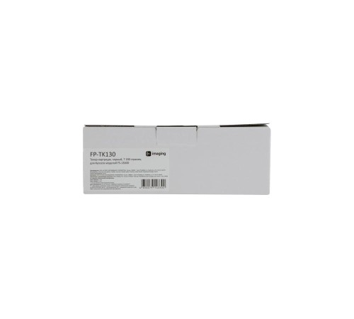 Тонер-картридж F+ imaging, черный, 7 200 страниц, для Kyocera моделей FS-1300D (аналог TK-130 /1T02HS0EUC), FP-TK130 (Вскрытая упаковка)