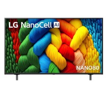 Телевизор ЖК 50'' LG/ 50", Ultra HD, Nano Color, Smart TV, WebOS, Wi-Fi, DVB-T2/C/S2, MR, 60Hz Native, 2.0ch (20W), 2 HDMI, 2 USB, 2 Pole, Ashed Blue, 2025