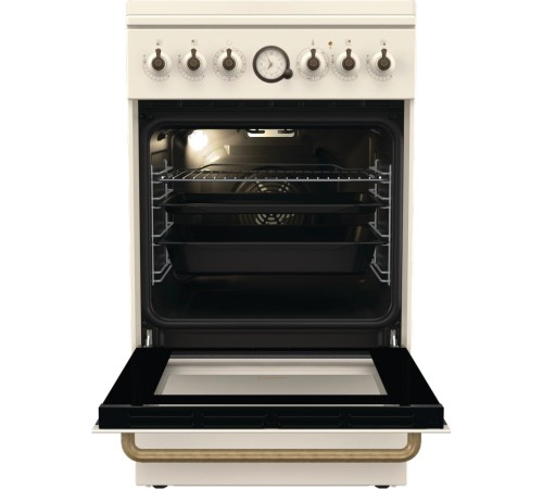 Плита GORENJE/ Тип плиты: комбинированная, Тип варочной поверхности: газовая, Цвет: бежевый, Гриль: Есть, Ширина, см: 50