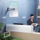 ONKRON кронштейн для телевизора и монитора 10"-35" наклонно-поворотный, чёрный R4