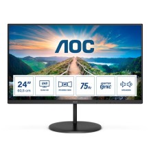 Монитор LCD 23.8'' 16:9 2560х1440(WQHD) IPS, nonGLARE, 75 Hz, 250 cd/m2, H178°/V178°, 1000:1, 20М:1, 16.7M, 4ms, HDMI, DP, Tilt, Speakers, Black