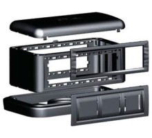 Напольная башенка BUS, 12 модулей, черная