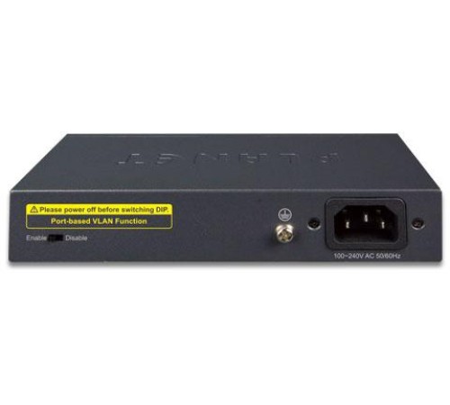 коммутатор/ PLANET 8-Port 1000Base-T Desktop Gigabit Ethernet Switch - Internal Power