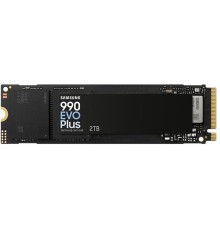 Тведотельный накопитель SSD M.2 (PCI-E NVMe 2.0 Gen 4.0 x4) 2Tb Samsung 990 EVO plus (R6300/W7250MB/s) 1year