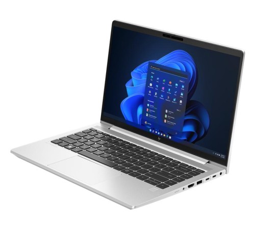 Ноутбук HP EliteBook 640 G10 Intel Core i5-1335U,14" FHD (1920x1080) IPS AG,16Gb DDR4-3200MHz(2),512Gb SSD NVMe,51Wh,FPS,ENG/RU Kbd Backlit,1.41kg,Silver,1y,Win11Pro