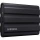 Внешние HDD и SSD/ Samsung External SSD T7 Shield, 2TB, Type C-to-C/A, USB 3.2 Gen2, R/W 1050/1000MB/s, IP65, 88x59x13mm, 98g, Black (12 мес.)