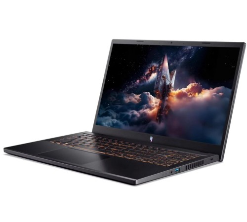 Ноутбук/ ACER Aspire Nitro ANV15-52-59TU 15.6"(1920x1080 (матовый) IPS)/Intel Core i5 13420H(2.1Ghz)/16384Mb/512PCISSDGb/noDVD/Ext:NVIDIA GeForce RTX 5050(8192Mb)/Cam/BT/WiFi/50WHr/war 1y/2kg/Black/NoOS