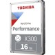 Жесткий диск/ HDD Toshiba X300 SATA3 16Tb 3.5" 7200 512Mb 1 year warranty