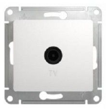 GLOSSA TV РОЗЕТКА оконечная 1DB, механизм, БЕЛЫЙ