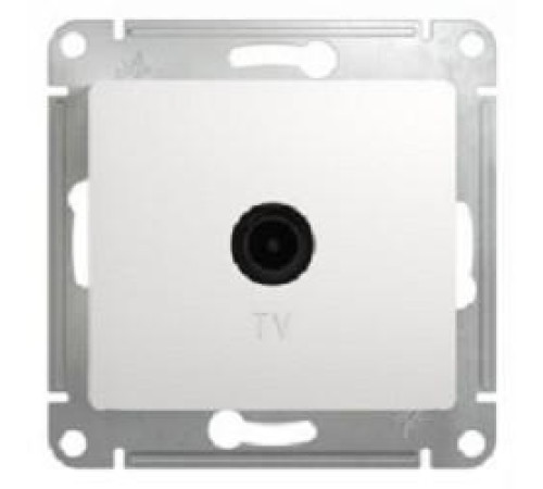 GLOSSA TV РОЗЕТКА оконечная 1DB, механизм, БЕЛЫЙ GLOSSA TV РОЗЕТКА оконечная 1DB, механизм, БЕЛЫЙ