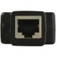 Разветвитель/ Разветвитель RJ-45 8P8C (F)<-->2 x 8P8C (F) ,FTP, ABS пластик, кат. 5eVCOM <CT252S>