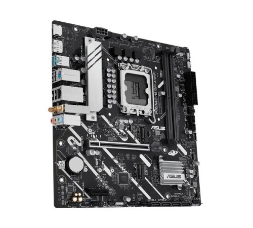Материнская плата ASUS PRIME H810M-A WIFI, LGA1851, B810, 2*DDR5, 4*SATA, 2*M.2, 2*USB 3.2, 4*USB 2.0, 1*PCIx16, 1*PCIx1, HDMI+DP, mATX; 90MB1KJ0-M0EAY0