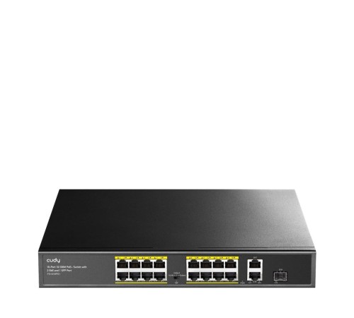 Коммутатор/ 16-Port 10/100M PSE RJ-45 +2 Gigabit RJ- 45 +1SFP Port with 16 POE Ports Switch with Built-in power supply, support 16-port IEEE 802.3at PoE+ Injector,Rack-mountable Steel case, 200W Internal Коммутатор/ 16-Port 10/100M PSE RJ-45 +2 Gigabit RJ- 45 +1SFP Port with 16 POE Ports Switch with Built-in power supply, support 16-port IEEE 802.3at PoE+ Injector,Rack-mountable Steel case, 200W Internal