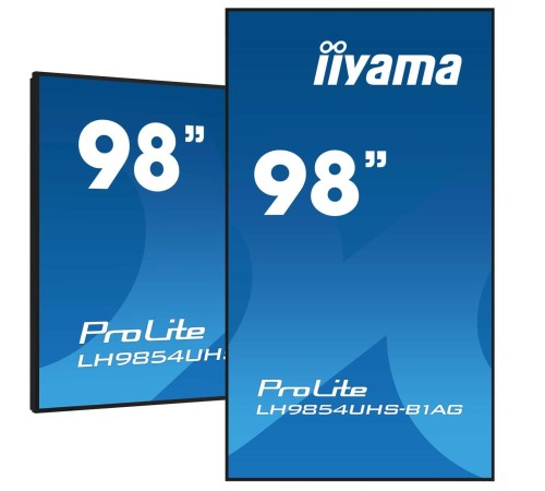 Информационный дисплей 98" 16:9 3840x2160(UHD 4K) IPS, 60 Hz, 500 cd/m, H178°/V178°, 1200:1, 1.07B, 8ms, VGA, 3xHDMI, 2xDP, RJ-45, RS232C, MicroSD, 2xUSB Type A, Speakers, OPS Slot, Android 11, 24/7, 3Y, Black Информационный дисплей 98" 16:9 3840x2160(UHD 4K) IPS, 60 Hz, 500 cd/m, H178°/V178°, 1200:1, 1.07B, 8ms, VGA, 3xHDMI, 2xDP, RJ-45, RS232C, MicroSD, 2xUSB Type A, Speakers, OPS Slot, Android 11, 24/7, 3Y, Black