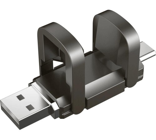 Флеш-накопитель Dahua DHI-USB-S809-32-256GB USB3.2 Gen2 256GB Type-A & Type-C, metal Флеш-накопитель Dahua DHI-USB-S809-32-256GB USB3.2 Gen2 256GB Type-A & Type-C, metal
