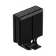 Кулер для процессора Ocypus Delta A40 BK ARGB, 120mm ARGB FAN, Top Panel, 4 HEAT PIPES, 4-PIN PWM, 500-2000 RPM, 29DBA, HYDRO BEARING, LGA115X/1200/1700/18XX, AM4/AM5
