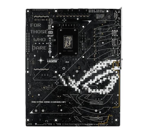 Материнская плата ASUS ROG STRIX Z890-H GAMING WIFI, LGA1851, Z890, 4*DDR5, 4*SATA, 5*M.2, 8*USB 3.2, 2*Type-C, 3*PCIx16, HDMI+DP, ATX; 90MB1K20-M0EAY0