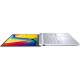 Ноутбук/ ASUS K3504VA-MA556 15.6"(2880x1620 OLED)/Intel Core i7 1355U(1.7Ghz)/16384Mb/1024PCISSDGb/noDVD/Int:Intel Iris Xe Graphics/Cam/BT/WiFi/50WHr/war 1y/1.6kg/Cool Silver/DOS