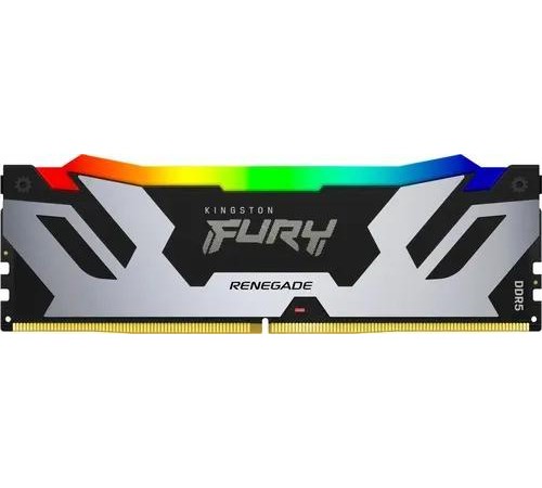Память оперативная/ Kingston 16GB 8000MT/s DDR5 CL38 DIMM FURY Renegade RGB XMP Память оперативная/ Kingston 16GB 8000MT/s DDR5 CL38 DIMM FURY Renegade RGB XMP