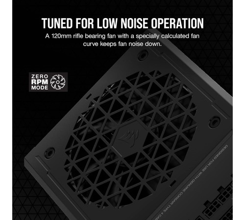 Блоки питания/ Power Supply Corsair RM1000e, Model RPS0179, 1000W 80+ Gold (ATX, 3.0, PCIe 5.0, Full modular, 1x24(20+4)pin, 2 x 4+4-pin ATX 12V, 4 x 4-pin Molex, 6 x 6+2-pin PCIe, 7 x SATA, Active, 120x120mm, 150x140x86mm, APFC, Power cable-UK, black) Блоки питания/ Power Supply Corsair RM1000e, Model RPS0179, 1000W 80+ Gold (ATX, 3.0, PCIe 5.0, Full modular, 1x24(20+4)pin, 2 x 4+4-pin ATX 12V, 4 x 4-pin Molex, 6 x 6+2-pin PCIe, 7 x SATA, Active, 120x120mm, 150x140x86mm, APFC, Power cable-UK, black)