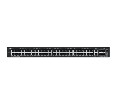 Коммутатор/ Zyxel XGS2220-54 L3 Access switch , rack 19", 48xRJ-45: 1G, 2xRJ-45: 1/2.5/5/10G, 4xSFP+, standalone/cloud management