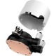 Система охлаждения/ Water Cooling System PCCooler DA360 ARGB WH (280W, 360mm, White, ARGB/ Fans: 3x120mm, 72.1CFM, 33.8dBA, 1800RPM/ Pump height 55mm, 28dBA, 3000RPM, Rad thickness 27mm/ S: 1851, 1700, 1200, 20XX, 115X, AM5, AM4)