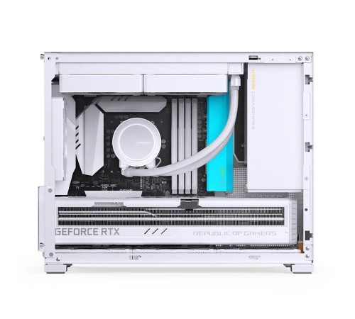Корпус без блока питания/ Case JONSBO D32 PRO, Mini-Tower, TG, no fan, 2xUSB-A 3.2 + 1xUSB-C 3.2, mATX, mDTX, mITX White Корпус без блока питания/ Case JONSBO D32 PRO, Mini-Tower, TG, no fan, 2xUSB-A 3.2 + 1xUSB-C 3.2, mATX, mDTX, mITX White