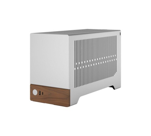 Корпус без блока питания/ Case Fractal Design Terra, Mini-Tower, no fans, 1xUSB-A 3.0 + 1xUSB 3.2 Type-C, SFX PSU Support, mITX Silver
