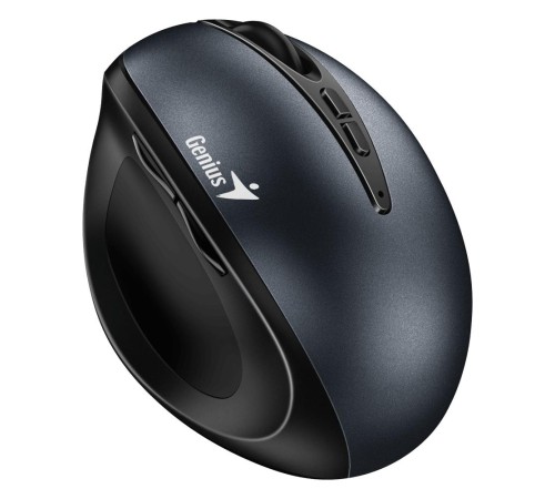 Мышь беспроводная Ergo 8300S серая (Iron Grey), вертикальная эргономичная бесшумная мышь с подставкой для большого пальца Мышь беспроводная Ergo 8300S серая (Iron Grey), вертикальная эргономичная бесшумная мышь с подставкой для большого пальца