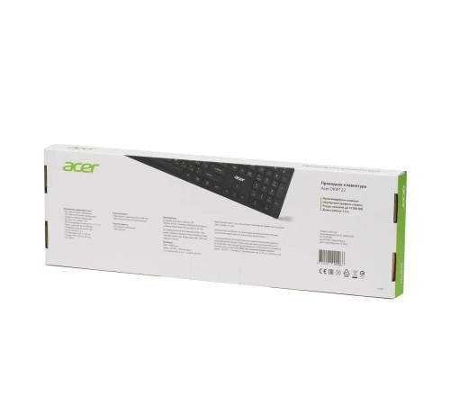 Клавиатура/ Клавиатура Acer OKW122 USB black