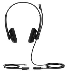 Гарнитура YEALINK YHS34 Lite Dual Дуо, Проводная, HD звук, QD, RJ9, шт