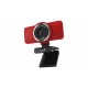 Веб-камера Genius ECam 8000 красная (Red) new package, 1080p Full HD, Mic, 360°, универсальное мониторное крепление, гнездо для штатива