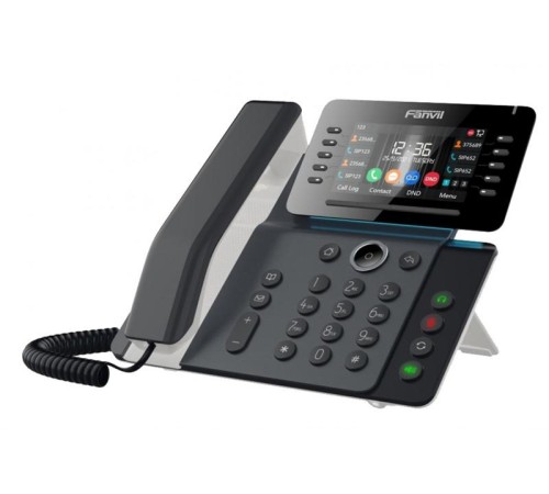SIP-Телефон Fanvil V65, 20 SIP-акк., 4,3", 480x272 Цвет. экран, POE, БП в комп., 2x1 Gbps, Wi-Fi, BT 4.2 SIP-Телефон Fanvil V65, 20 SIP-акк., 4,3", 480x272 Цвет. экран, POE, БП в комп., 2x1 Gbps, Wi-Fi, BT 4.2