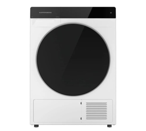 Сушильная машина KUPPERSBERG/ Сушильная машина KUPPERSBERG, High-Tech, загрузка 10 кг, 16 программ, тепловой насос, отсрочка старта, реверс барабана, ультрафиолет, сенсорное управление, блокировка от детей, энергоэффективность А+, цвет белый Сушильная машина KUPPERSBERG/ Сушильная машина KUPPERSBERG, High-Tech, загрузка 10 кг, 16 программ, тепловой насос, отсрочка старта, реверс барабана, ультрафиолет, сенсорное управление, блокировка от детей, энергоэффективность А+, цвет белый