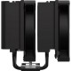 Кулер для процессора/ CPU Cooler Corsair A115 Twin Tower (270W, 4-pin PWM, 165mm, Al/Cu, 6x6mm, 2x140mm, 84.5CFM, 33.9dBA, 1600RPM, S: 1851/1700/1200/115X, AM5/AM4, black)