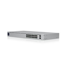 Коммутатор/ 16-port, Layer 2 PoE switch with a silent, fanless cooling system.42W total PoE availability