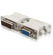 Адаптер переходник Greenconnect GC- CV103, DVI AM 24+5M / VGA AF 15F, медь, пакет