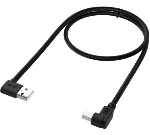 Greenconnect Кабель 0.5m USB 2.0, AM угловой/BM угловой, черный, 28/28 AWG, экран, армированный, морозостойкий, GCR-AUPC5AM-BB2S-0.5m Greenconnect Кабель 0.5m USB 2.0, AM угловой/BM угловой, черный, 28/28 AWG, экран, армированный, морозостойкий, GCR-AUPC5AM-BB2S-0.5m