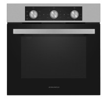 Шкаф духовой электрический MAUNFELD AEOC.575B/ Духовой шкаф, Тип: электрический 60 см, 60 л, таймер, 6 режимов, утапливаемые переключатели, электрический гриль, гидролизная очистка, цвет нержавеющая сталь