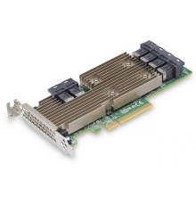 адаптер Broadcom Controller 9305-24i (PCI-E 3.0 x8, LP ) SAS/SATA 12G, Non-RAID -до 1024, 24port (6*intSFF8643), каб. отдельно, 1 year