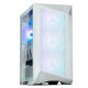 Корпус ZALMAN Z9 Iceberg MS, EATX, WHITE, WINDOW, 4x3.5", 5x2.5", 2xUSB2.0, 2xUSB3.0, 1xUSB 3.1 Gen2 Type-C, FRONT 3x140mm ARGB, REAR 1x140mm ARGB