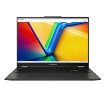 Ноутбук/ ASUS TP3604VA-MC102 flip 16"(1920x1200 IPS)/Touch/Intel Core i3 1315U(1.2Ghz)/8192Mb/512PCISSDGb/noDVD/Int:Intel UHD Graphics/Cam/BT/WiFi/42WHr/war 1y/1.9kg/Midnight Black/DOS
