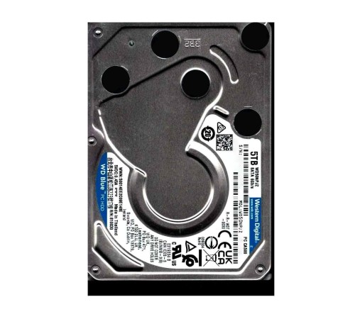 Жесткий диск/ HDD WD SATA3 5Tb 2.5"" Blue 4800 RPM 128Mb 1 year warranty (replacement ST5000LM000)